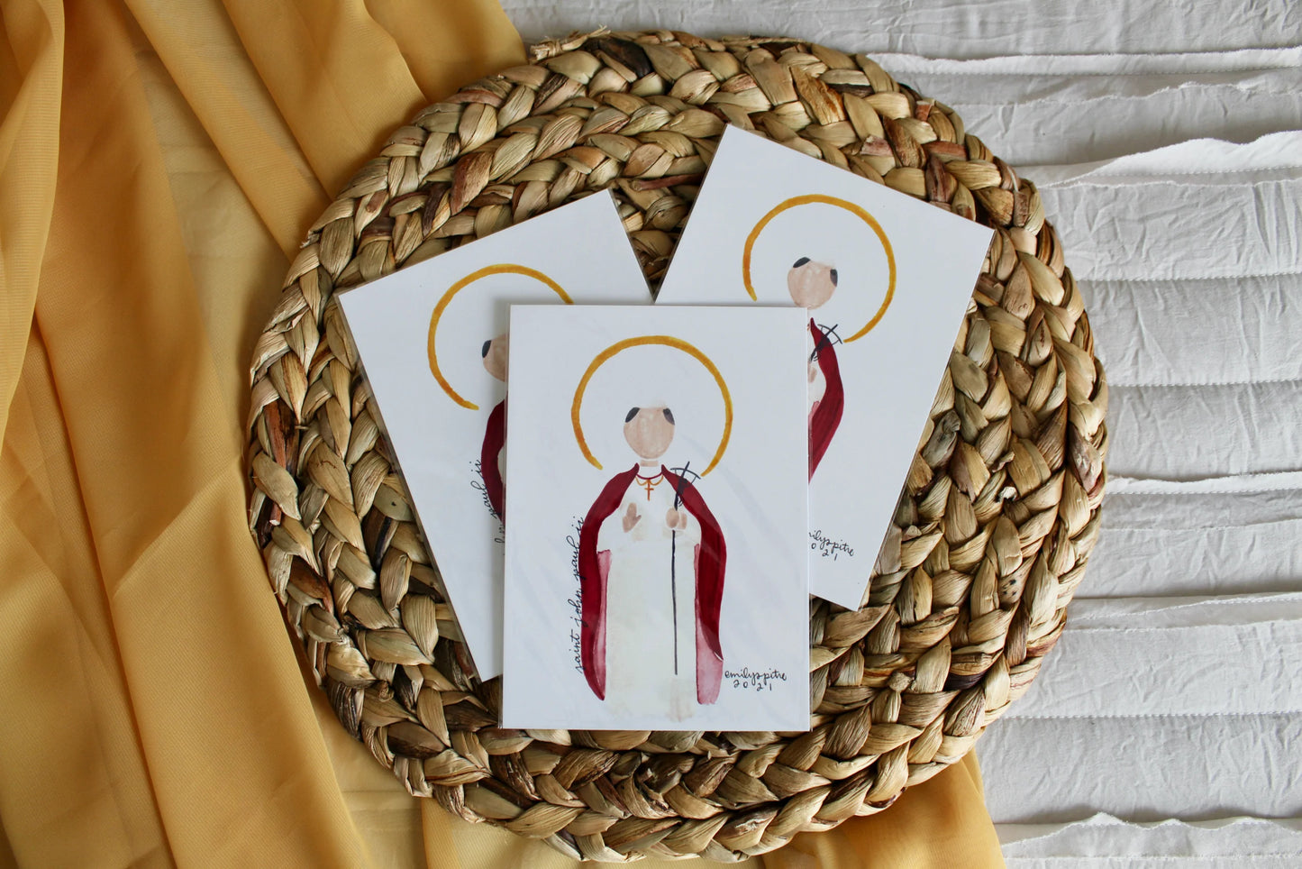 St. John Paul II - 5x7 Print
