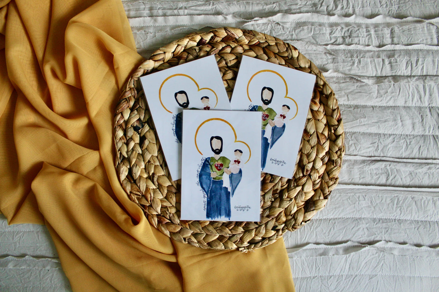 St. Joseph the Most Chaste - 5x7 Print