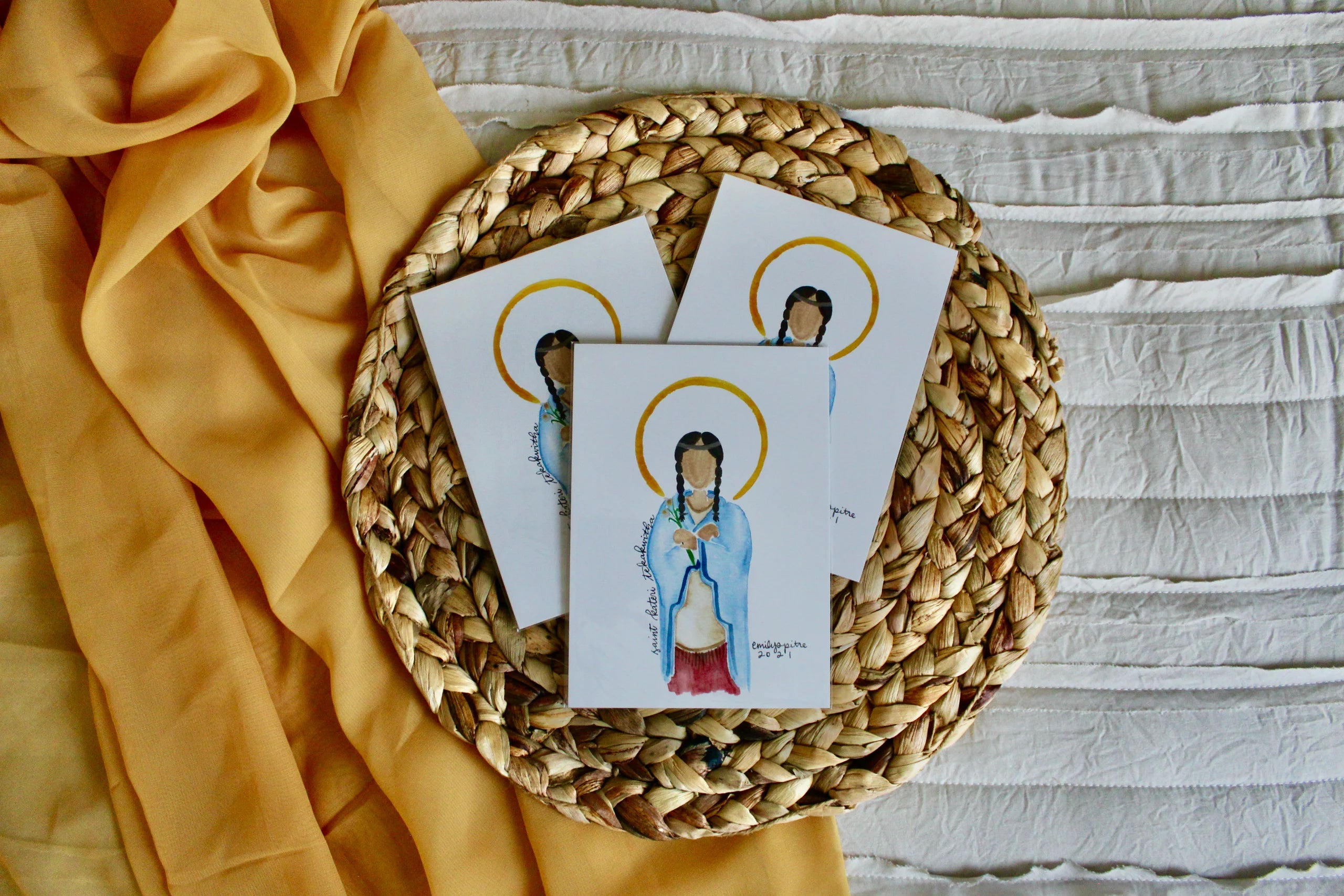 St. Kateri Tekakwitha - 5x7 Print – Emily S Pitre