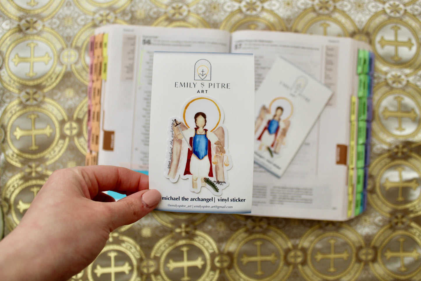 St. Michael the Archangel Sticker