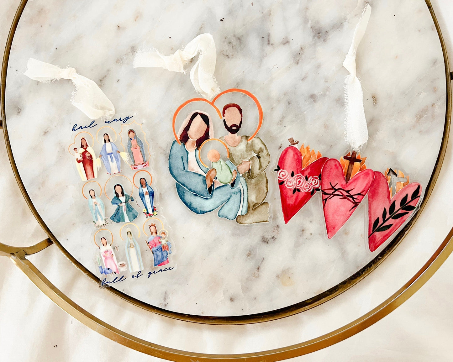 3 Hearts Christmas Ornament - Pre-Order