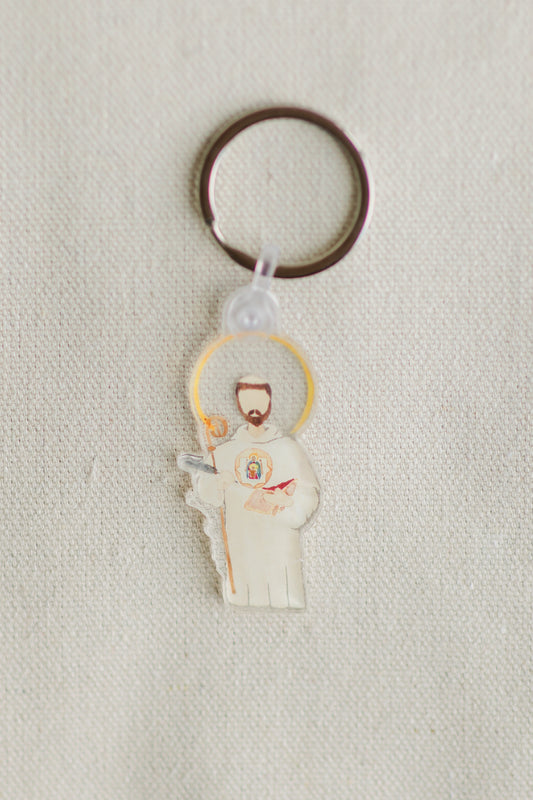 St. Bernard of Clairvaux Keychain