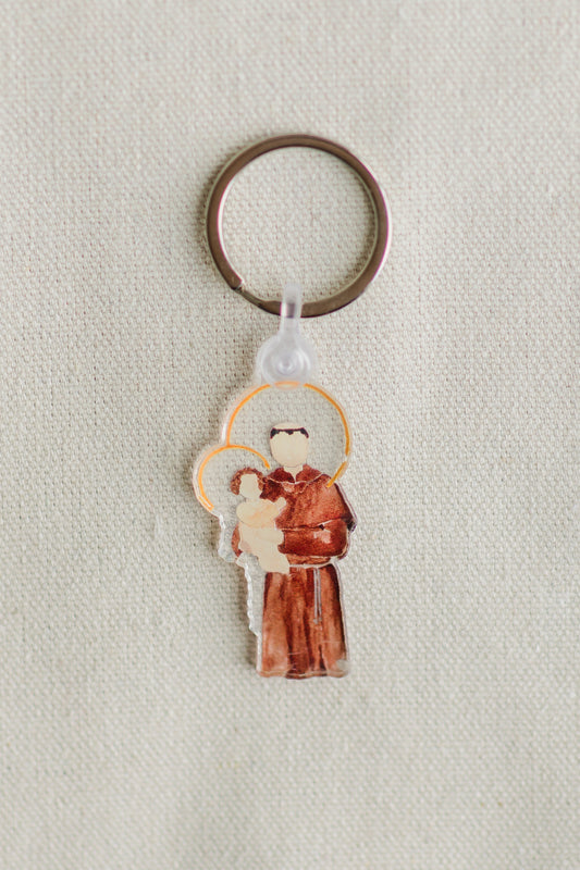 St. Anthony of Padua Keychain