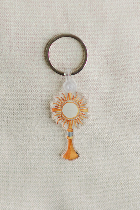 Monstrance Keychain