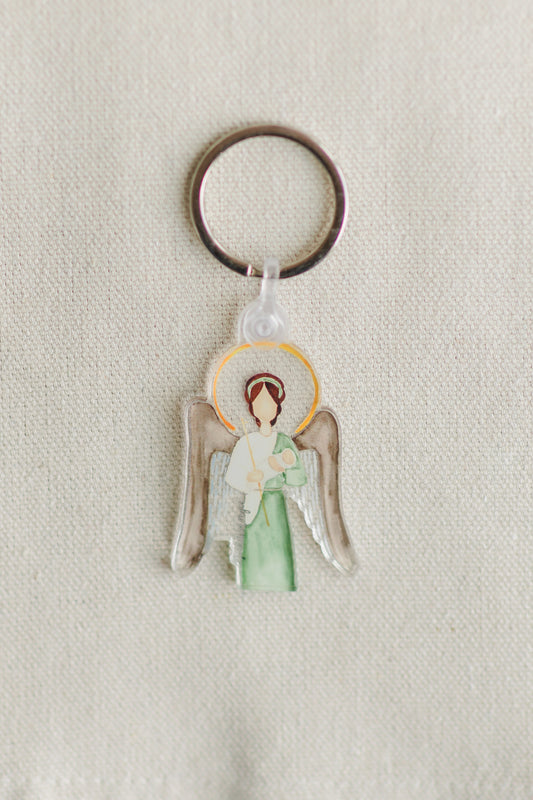Guardian Angel Keychain