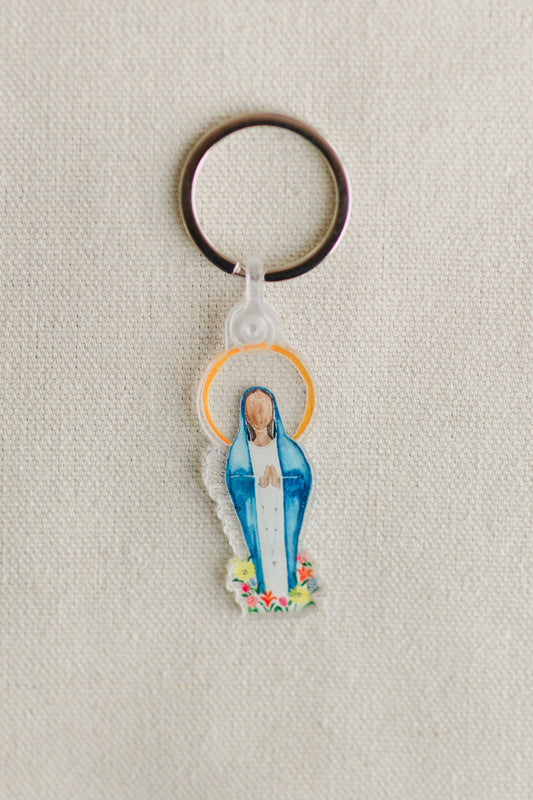 Our Lady of Kibeho Keychain