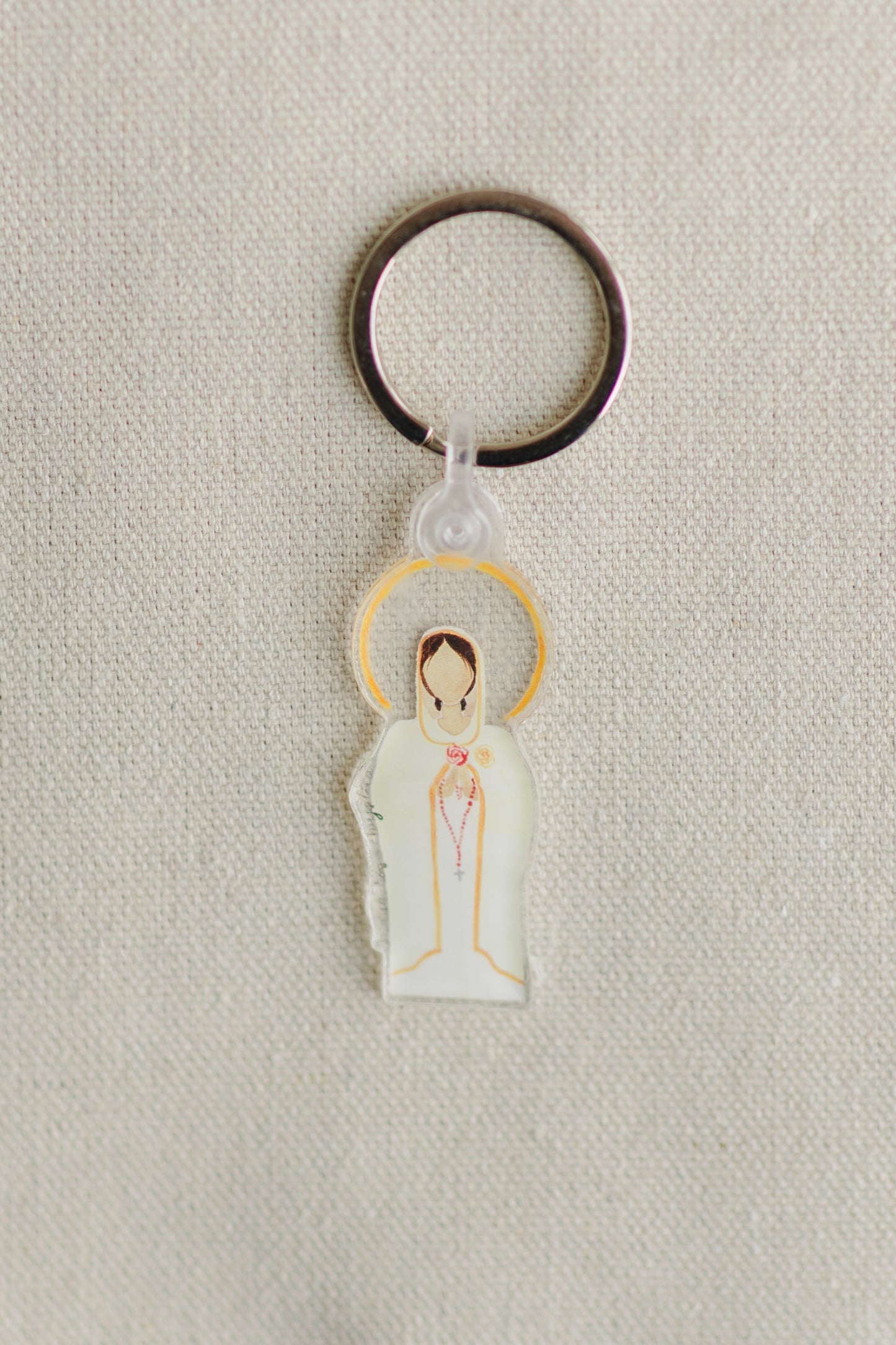 Maria Rosa Mystica Keychains