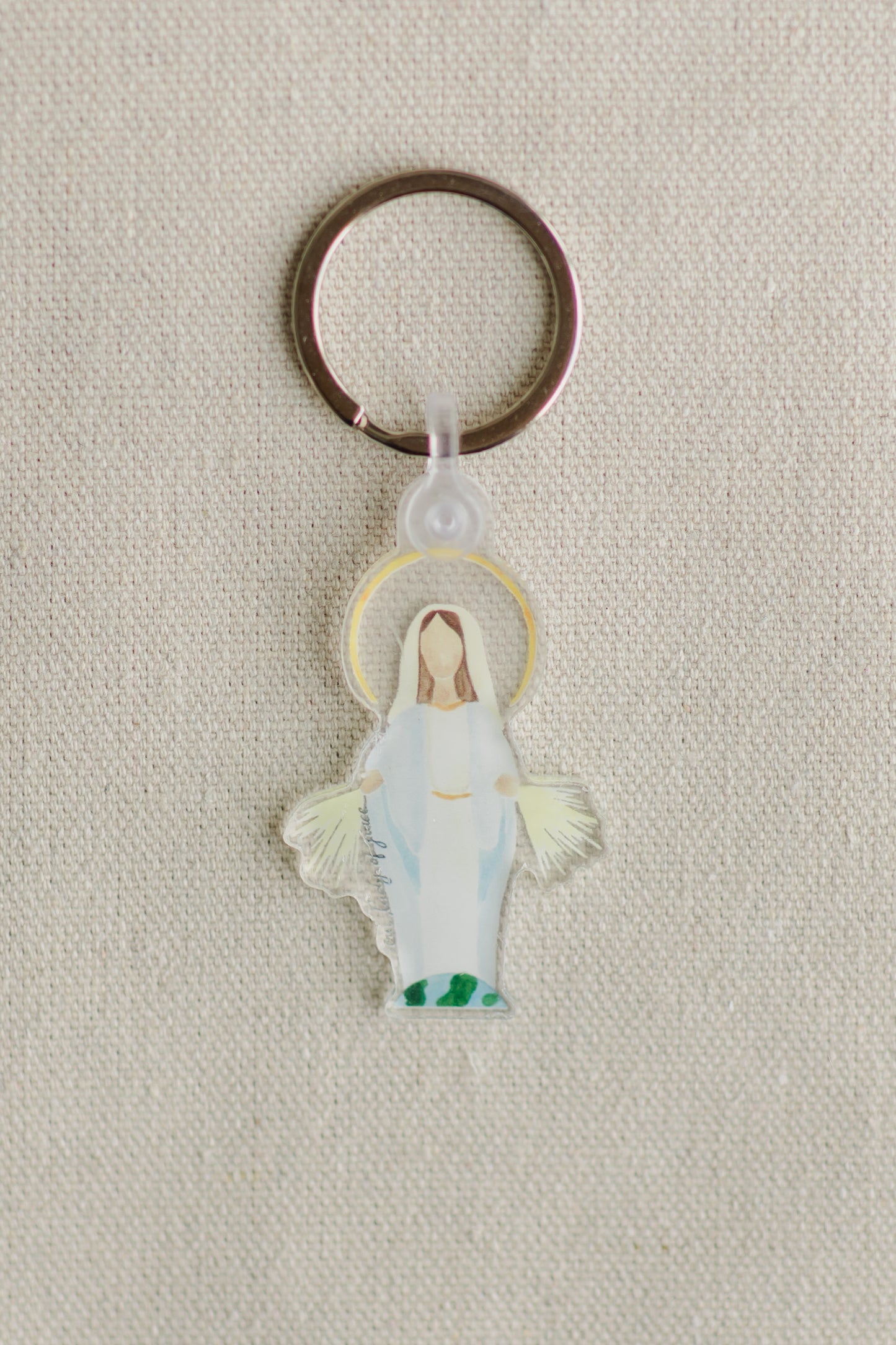 Our Lady of Grace Keychain