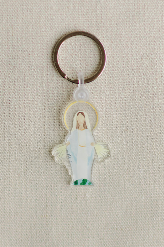 Our Lady of Grace Keychain