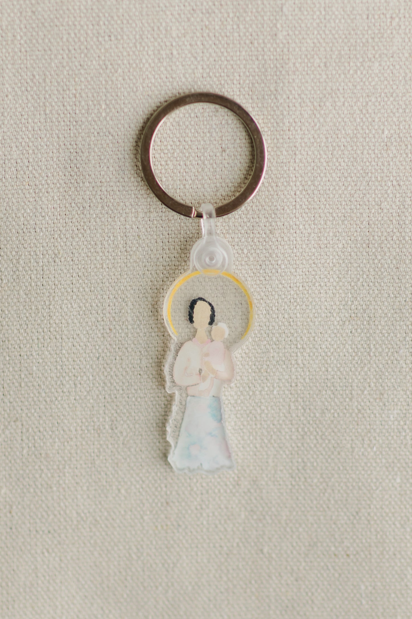 St. Gianna Beretta Molla Keychain