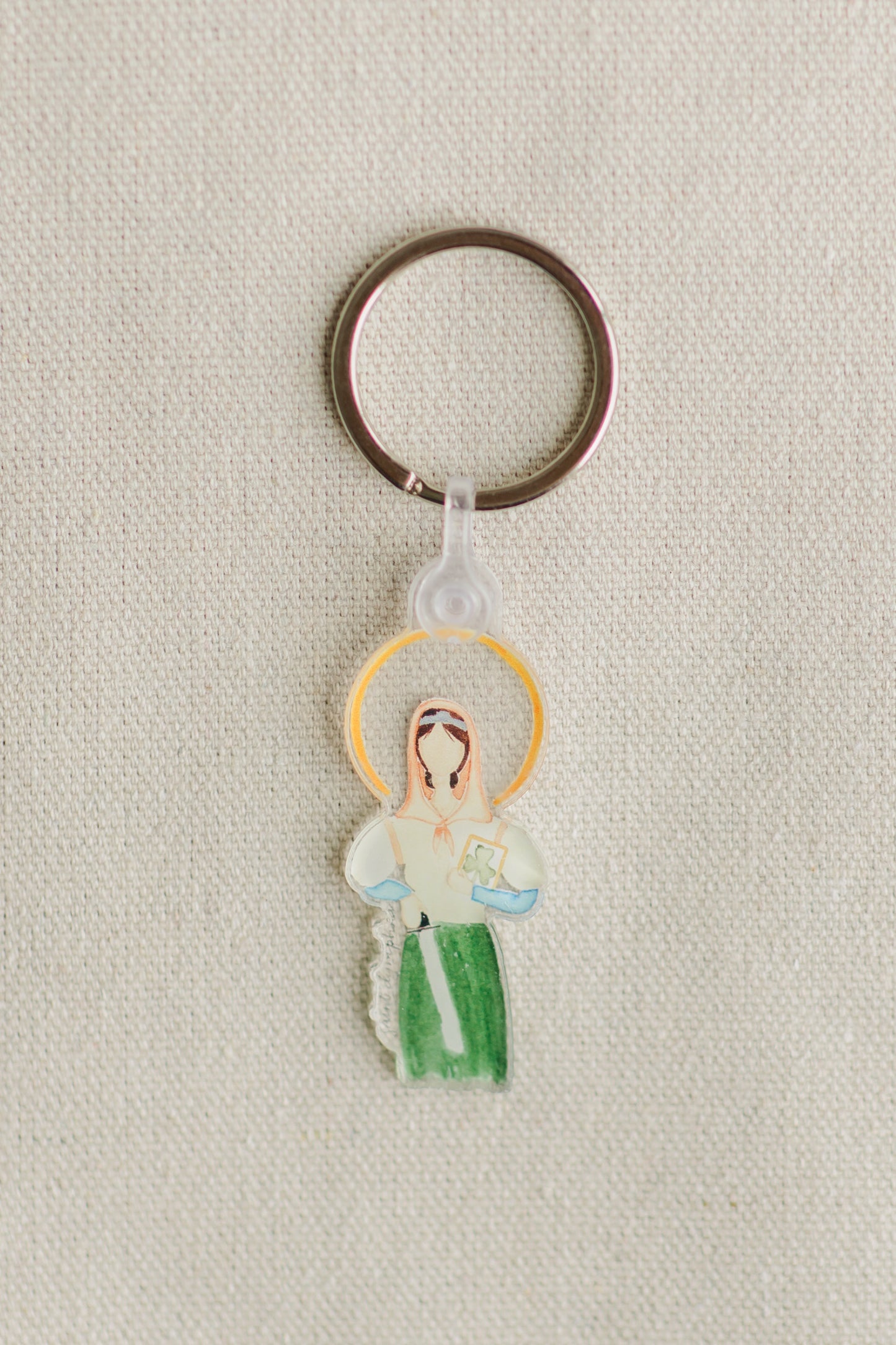 St. Dymphna Keychain
