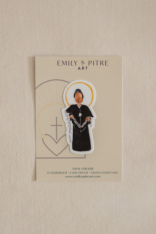 St. Josephine Bakhita Sticker