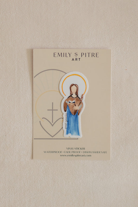 St. Genevieve Sticker
