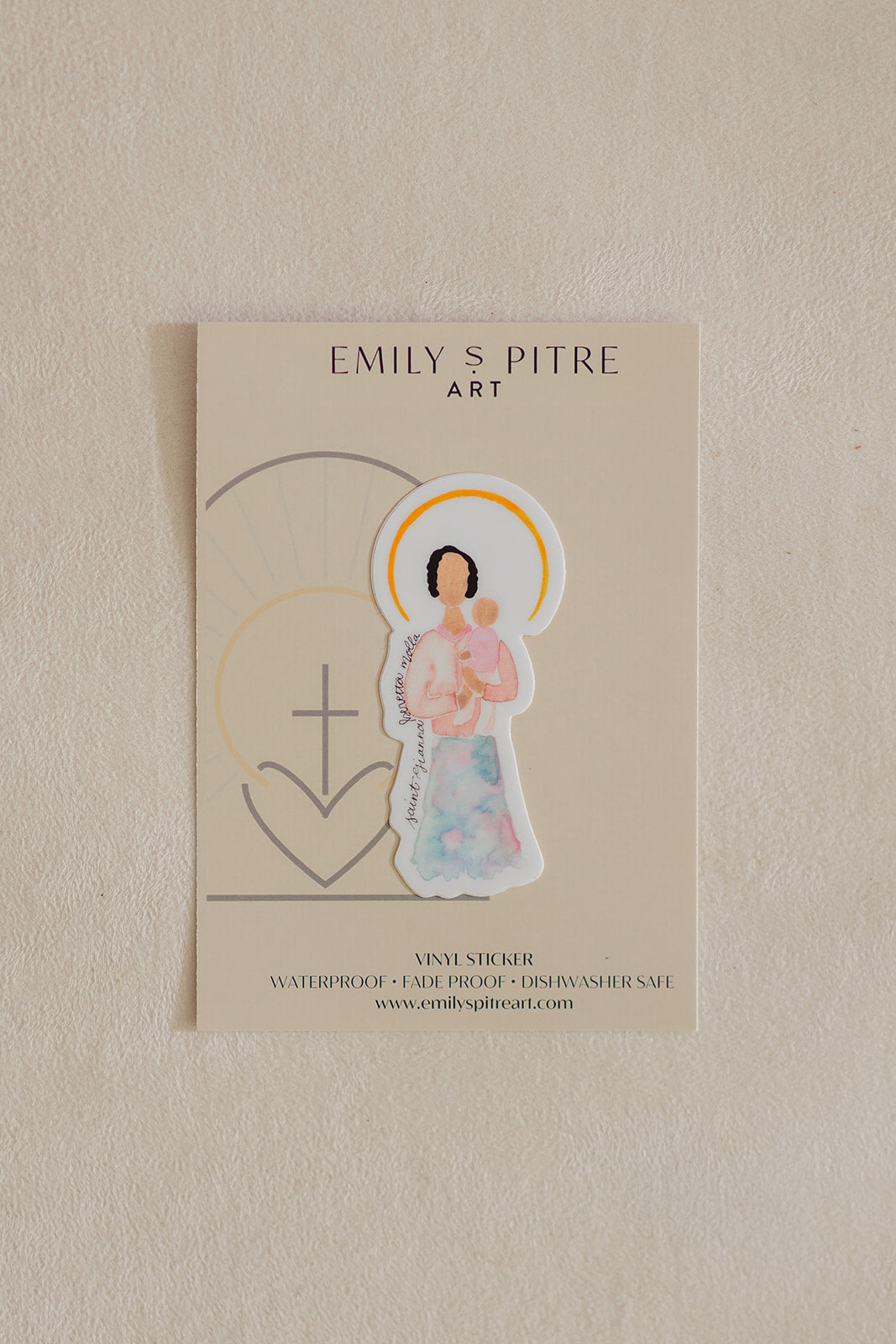 St. Gianna Beretta Sticker