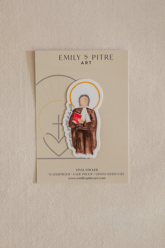 St. John Baptist de la Salle Sticker