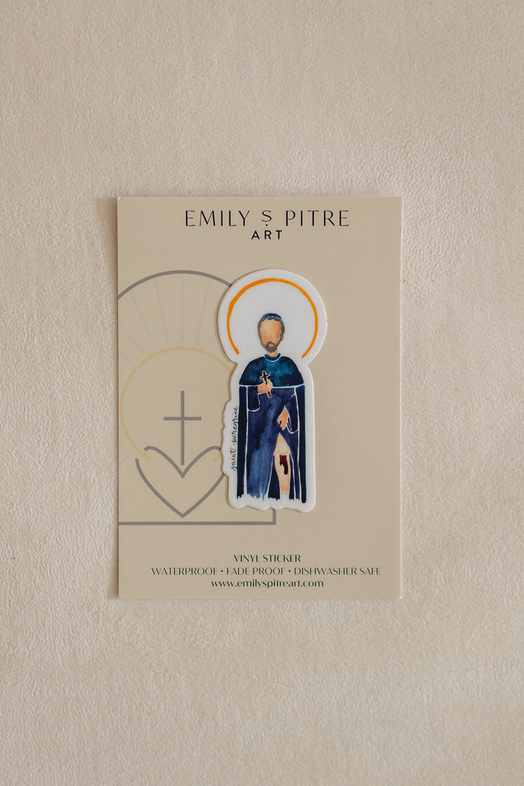 St. Peregrine Sticker