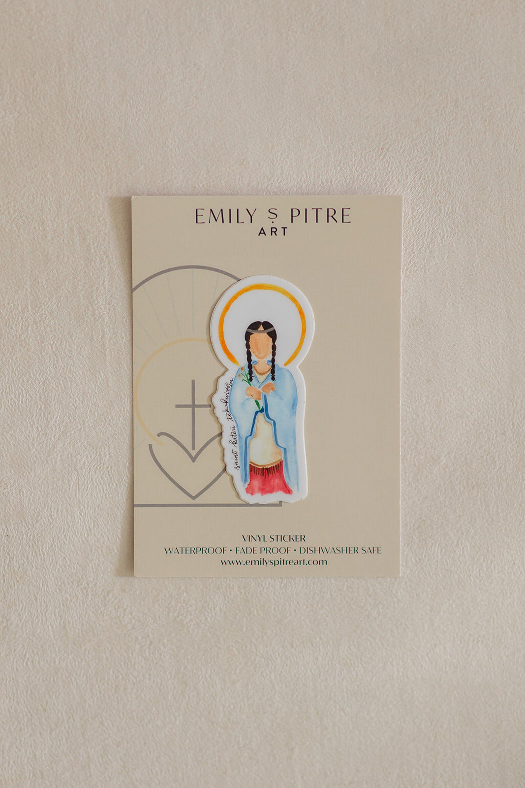 St. Kateri Tekakwitha Sticker
