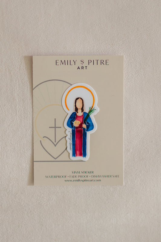 St. Lucy Sticker
