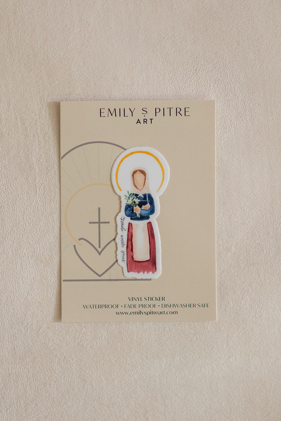 St. Maria Goretti Sticker