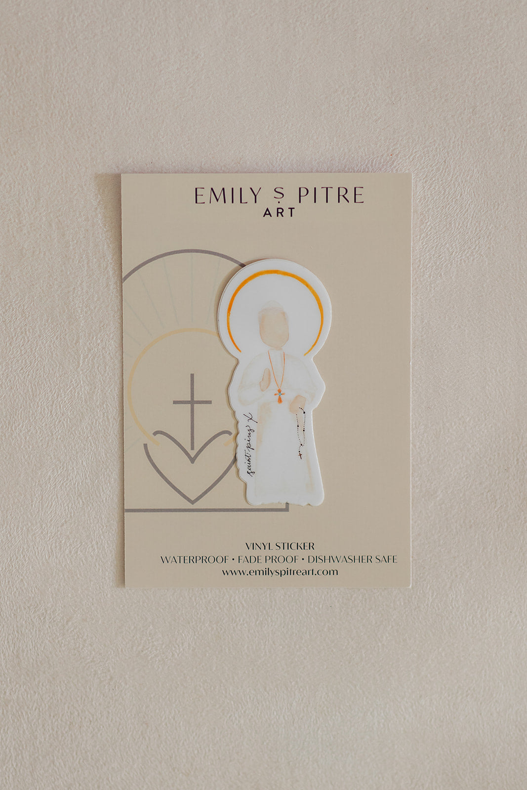 St. Pius X Sticker