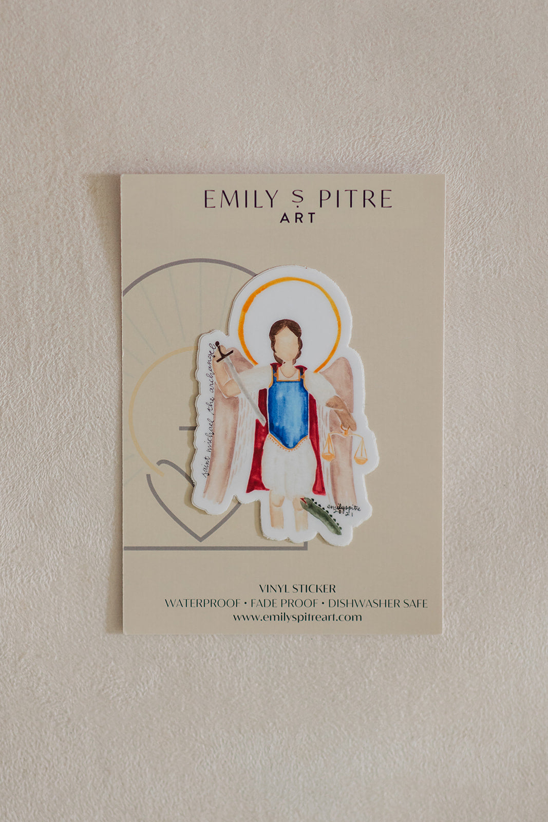 St. Michael the Archangel Sticker