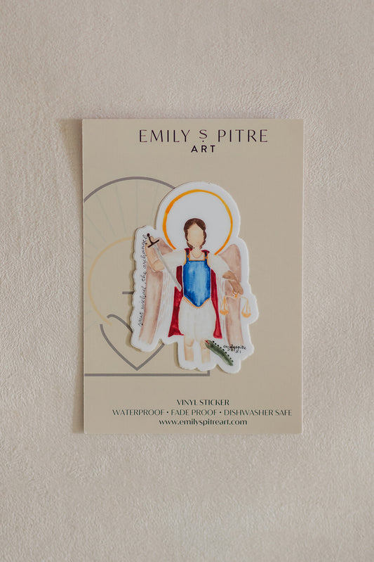 St. Michael the Archangel Sticker