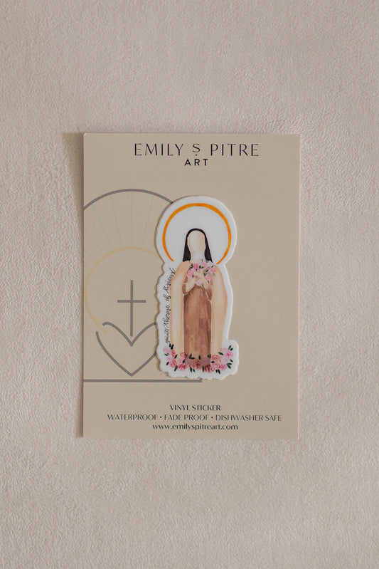 St. Therese of Lisieux Sticker