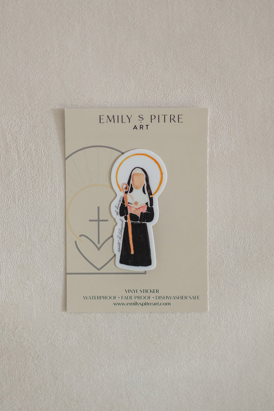 St. Hildegard Sticker