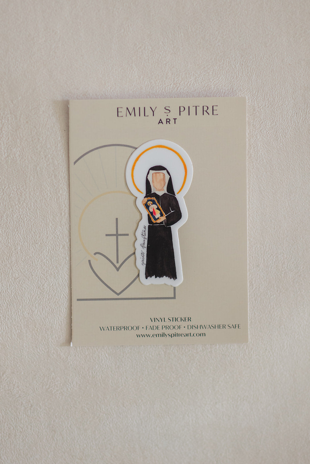 St. Faustina Sticker