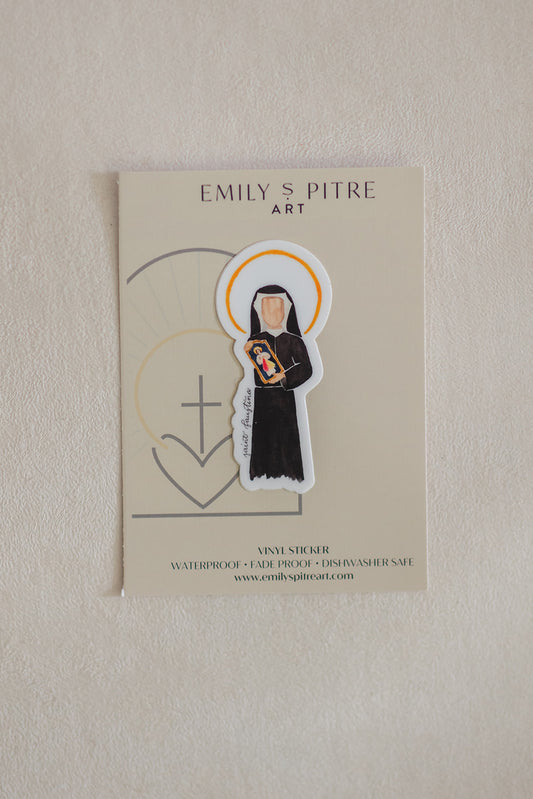 St. Faustina Sticker