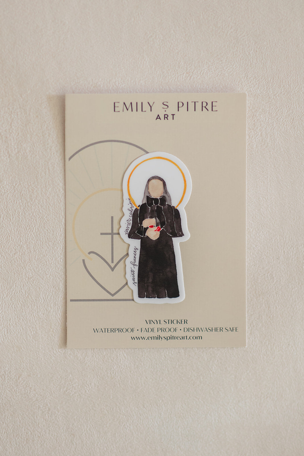 St. Frances Cabrini Sticker