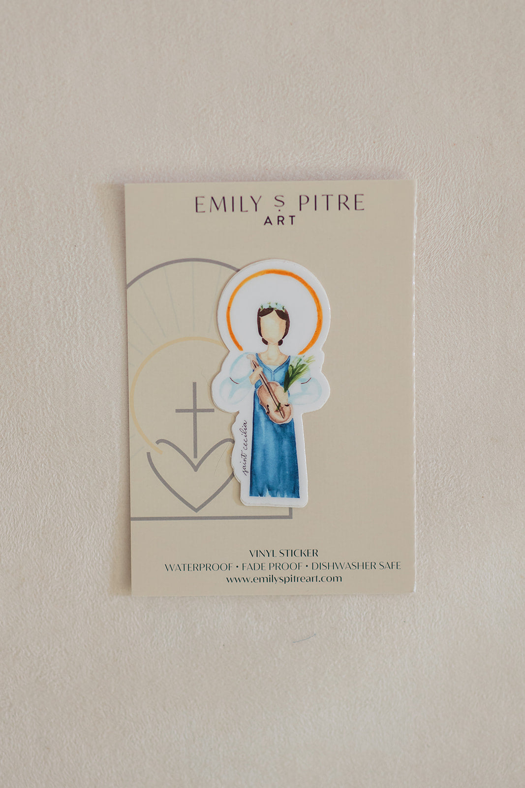 St. Cecilia Sticker