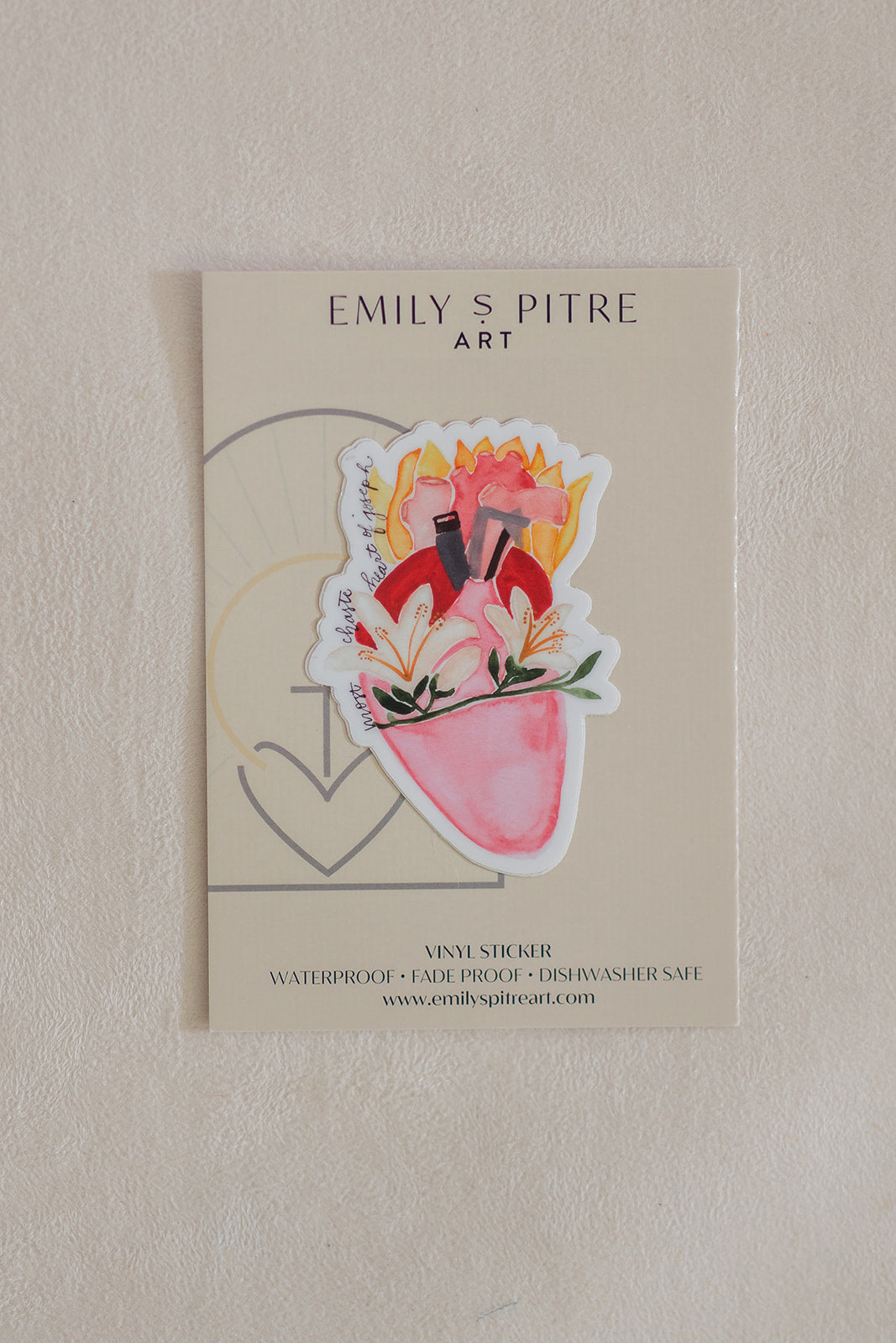 Most Chaste Heart of Joseph Sticker