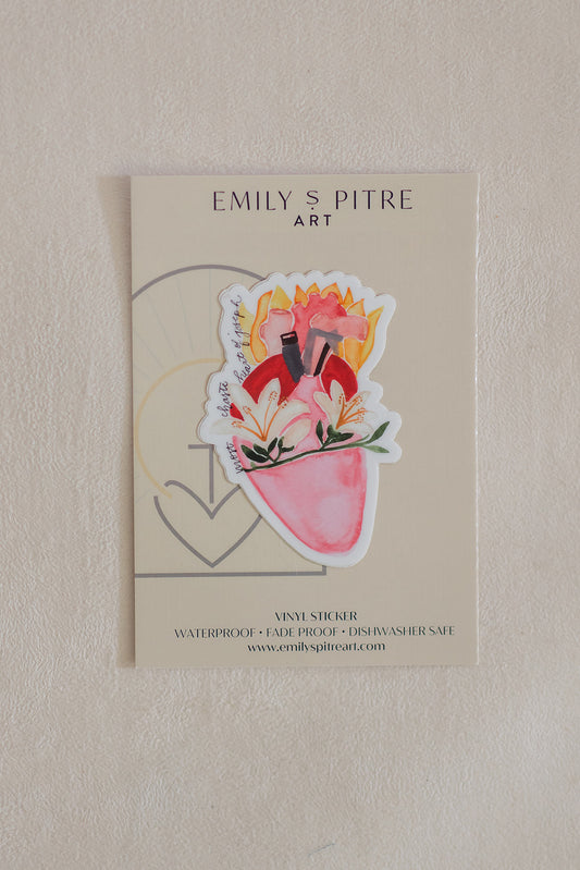 Most Chaste Heart of Joseph Sticker