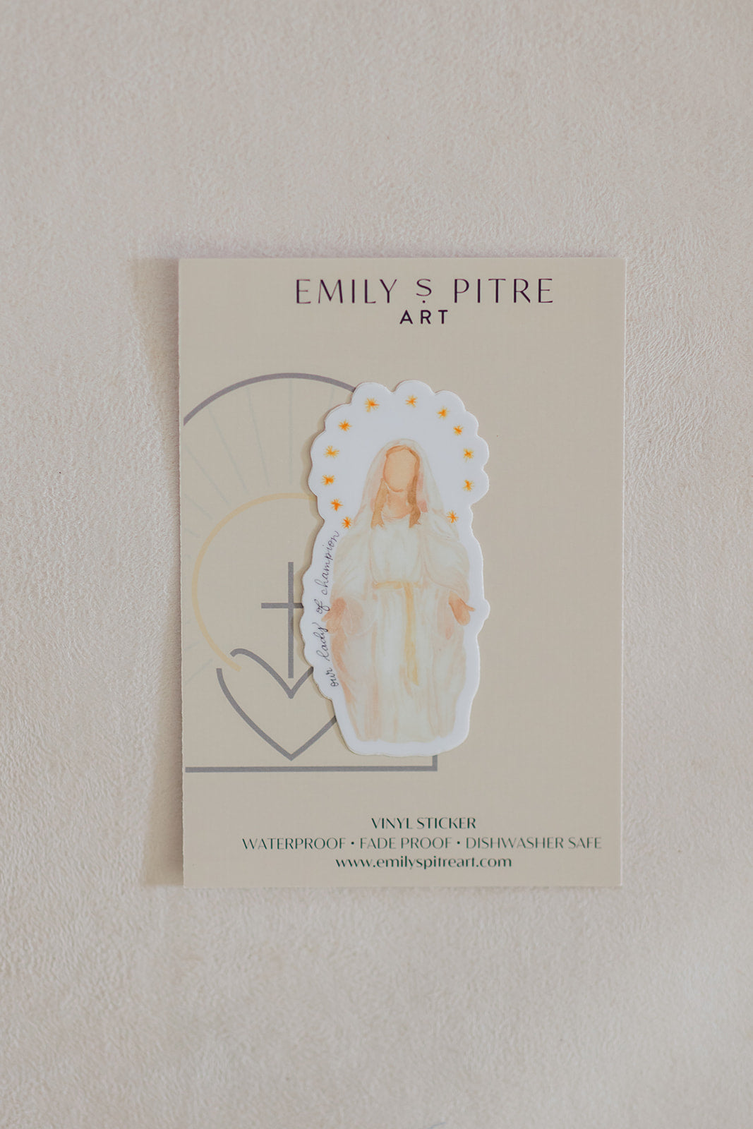 Our Lady of Champion Sticker