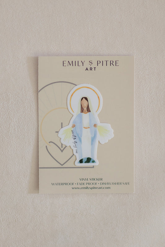 Our Lady of Grace Sticker