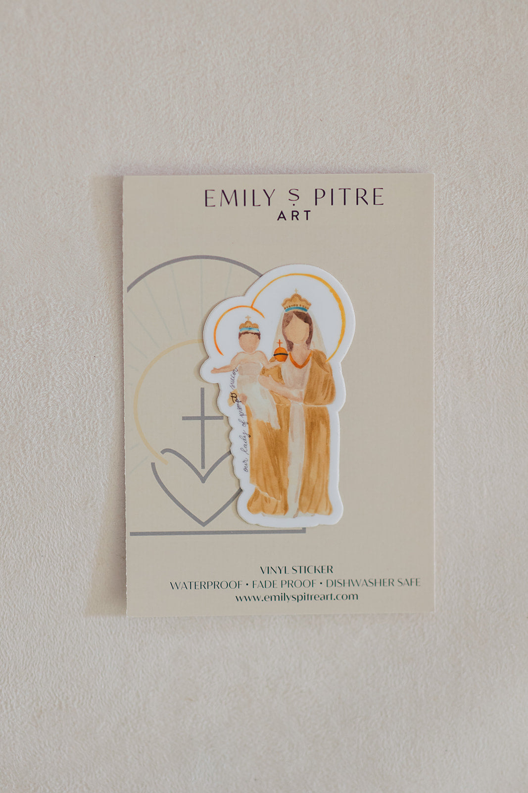 Our Lady of Prompt Succor Sticker
