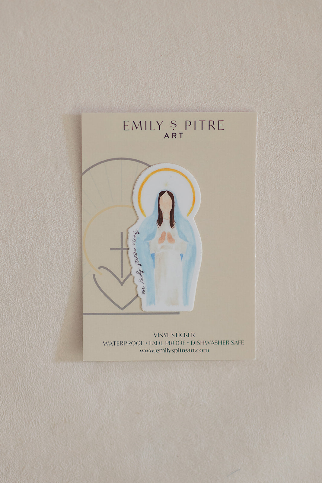 Our Lady Stella Maris Sticker