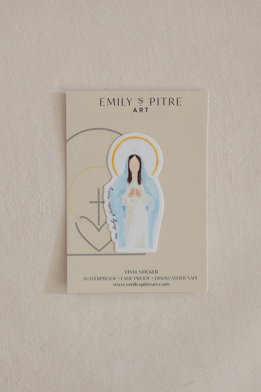 Our Lady Stella Maris Sticker
