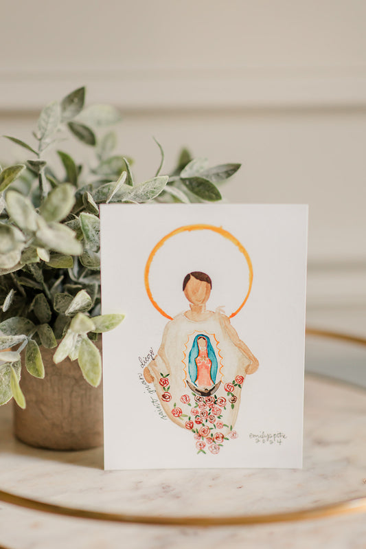 St. Juan Diego - 5x7 Print