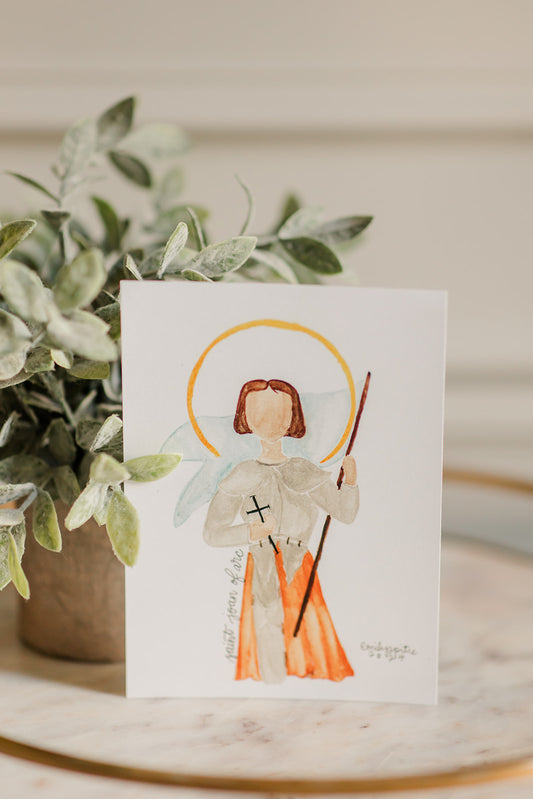 St. Joan of Arc - 5x7 Print