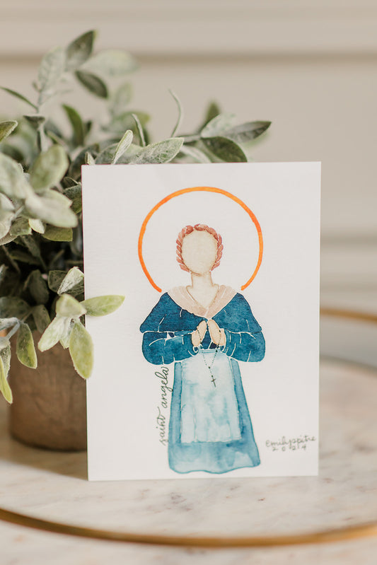 St. Angela - 5x7 Print