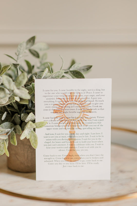 Monstrance - 5x7 Print