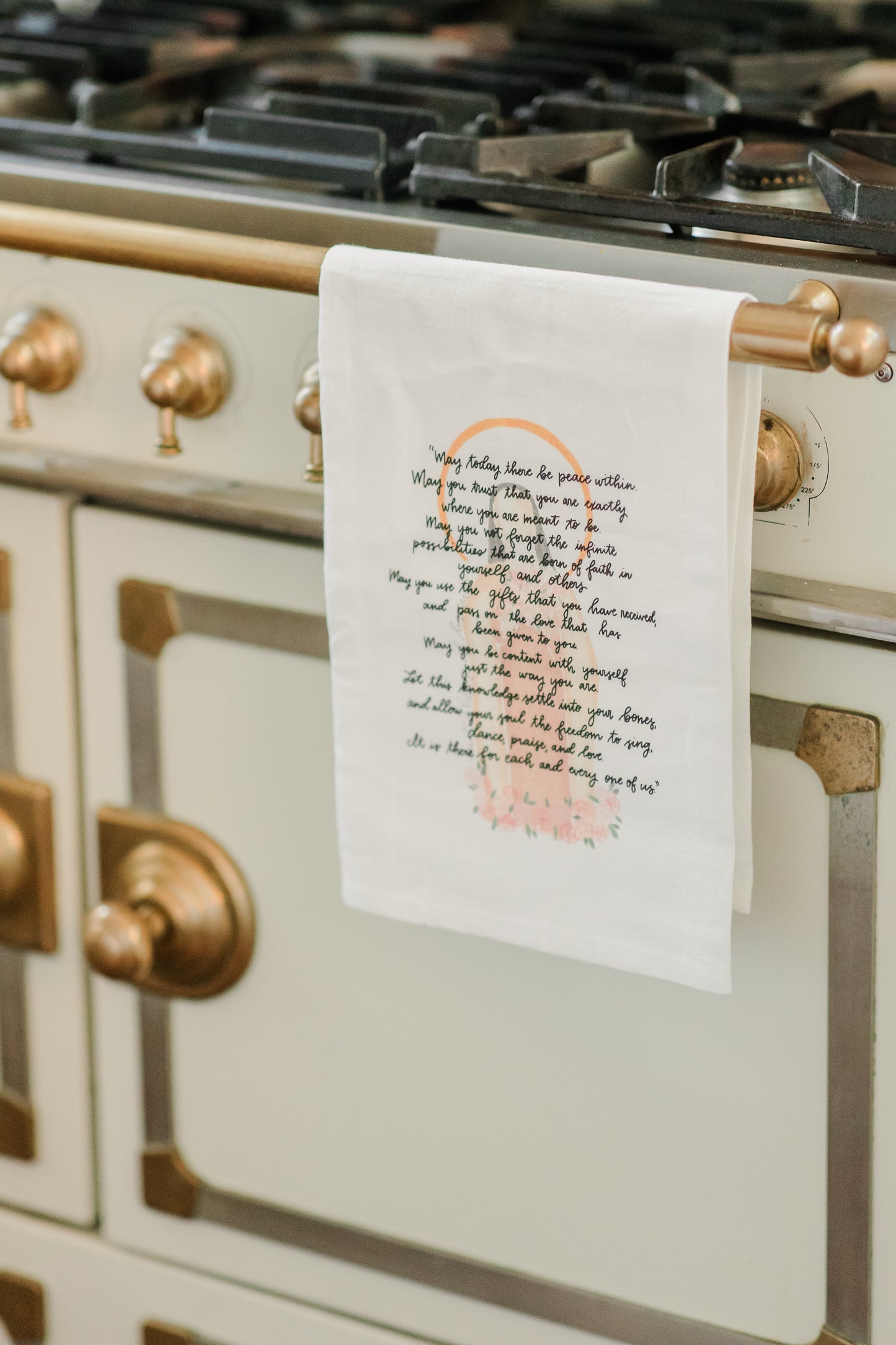 St. Therese of Lisieux Tea Towel