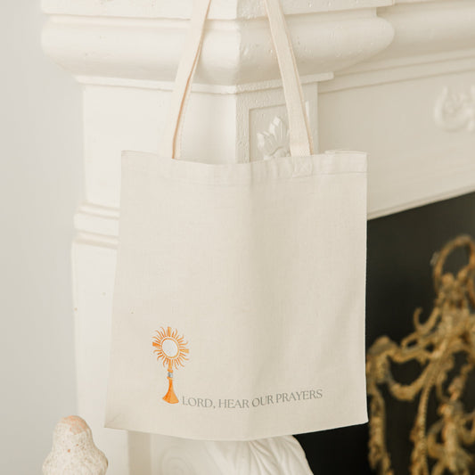 Monstrance Canvas Bag