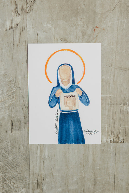 St. Veronica - 5x7 Print