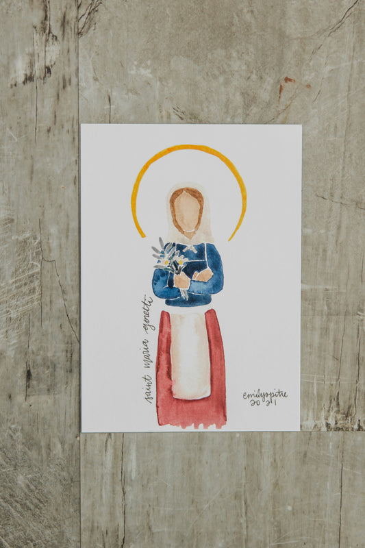 St. Maria Goretti - 5x7 Print