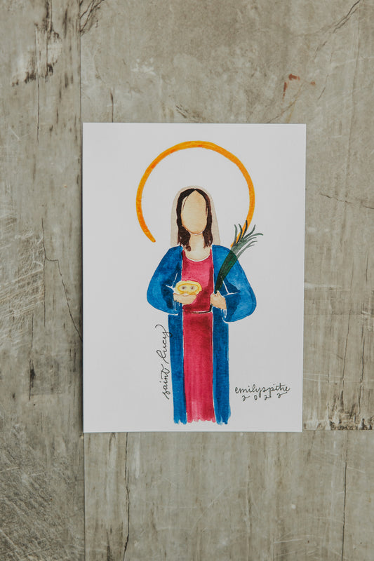 St. Lucy - 5x7 Print