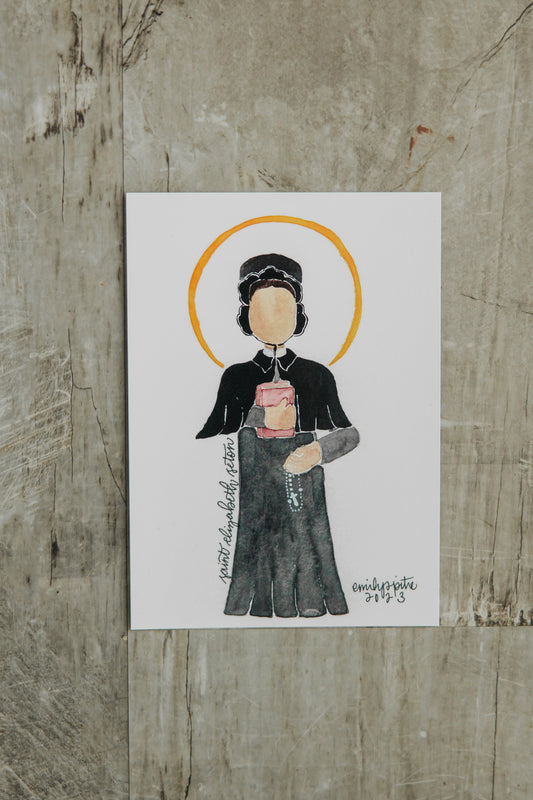 St. Elizabeth Seton - 5x7 Print