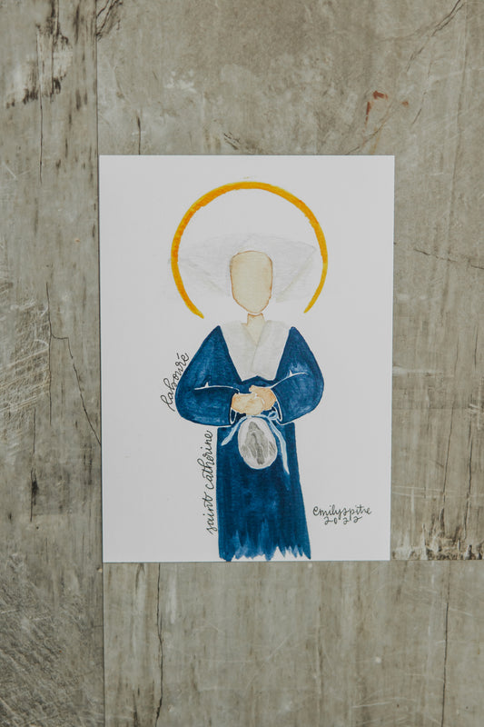 St. Catherine Laboure - 5x7 Print